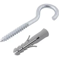 Gancho C/ Bucha de Nylon G-6 Vonder - imagem 1