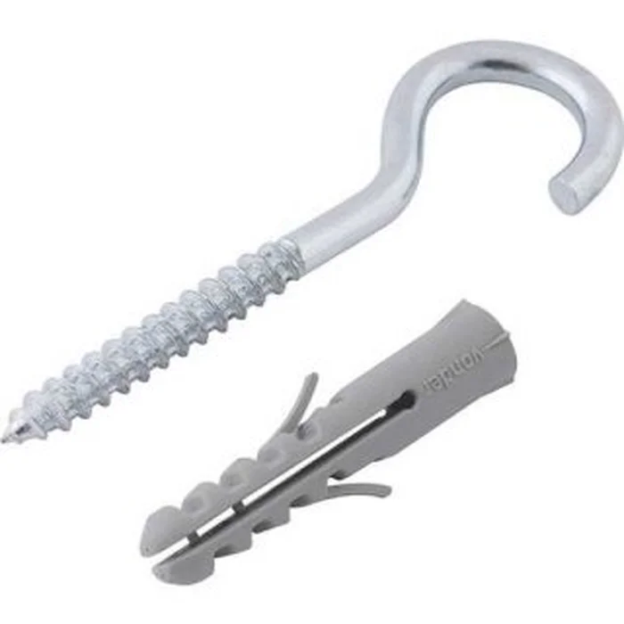 Gancho C/ Bucha de Nylon G-6 Vonder