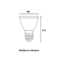 Lâmpada LED PAR20 4,8W 6.500K Blumenau - imagem 1