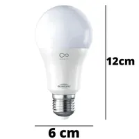 Lâmpada LED Infinity Smart Bulbo A60 9W Wi-Fi Blumenau - imagem 2