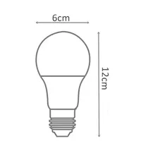 Lâmpada LED Bulbo 12W 6500K Bivolt Intral - imagem 1