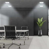 Painel LED TECH Slim Quadrado Embutir Alumínio 12W 6.500K - Branco Blumenau  - imagem 1