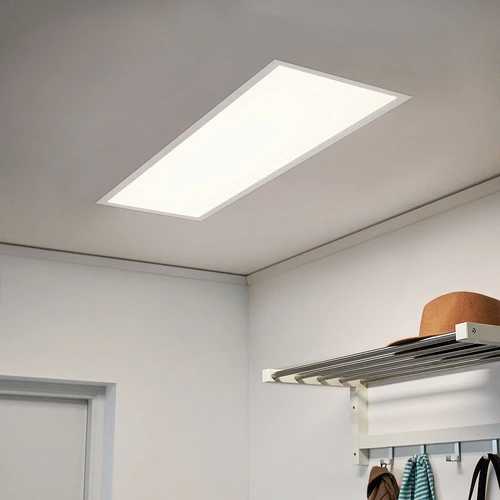 Painel LED Embutir Retangular Alumínio 30W 6.500K - Branco