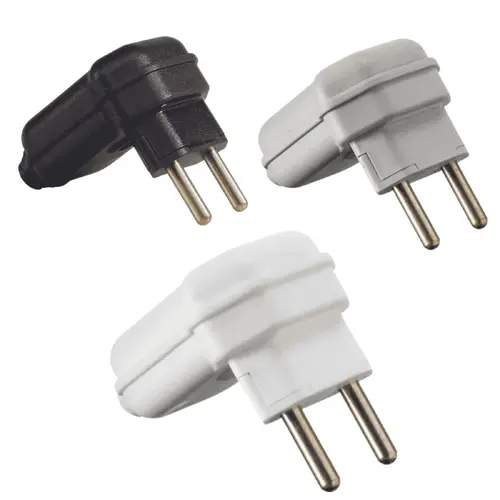 Plugue Desmontável 2P 90º de 10A com Prensa Cabos MarGirius