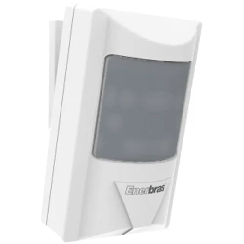 Sensor de Presença de Parede Temporizador C/ Fotocélula Enerbras