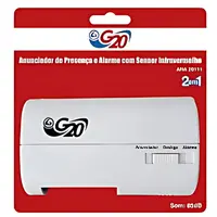 Anunciador de Presença e Alarme com Sensor Infravermelho - G20 - imagem 1