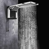 Chuveiro Acqua Duo Ultra Black Cromado 7800W 220V Lorenzetti - imagem 1