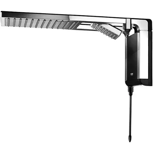 Chuveiro Acqua Duo Ultra Black Cromado 7800W 220V Lorenzetti