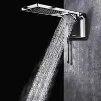 Chuveiro Acqua Duo Ultra Black Cromado 7800W 220V Lorenzetti - imagem 3