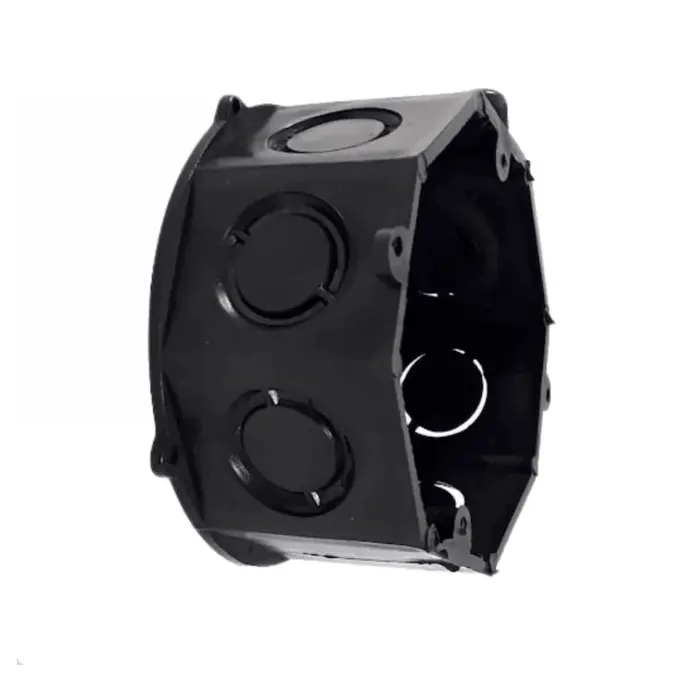 Caixa de Laje Octagonal FMS simples Preta (Sem suporte) BETEL