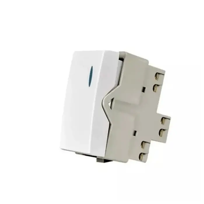 Módulo Interruptor Simples com Luz 10A 250v Sleek Margirius 