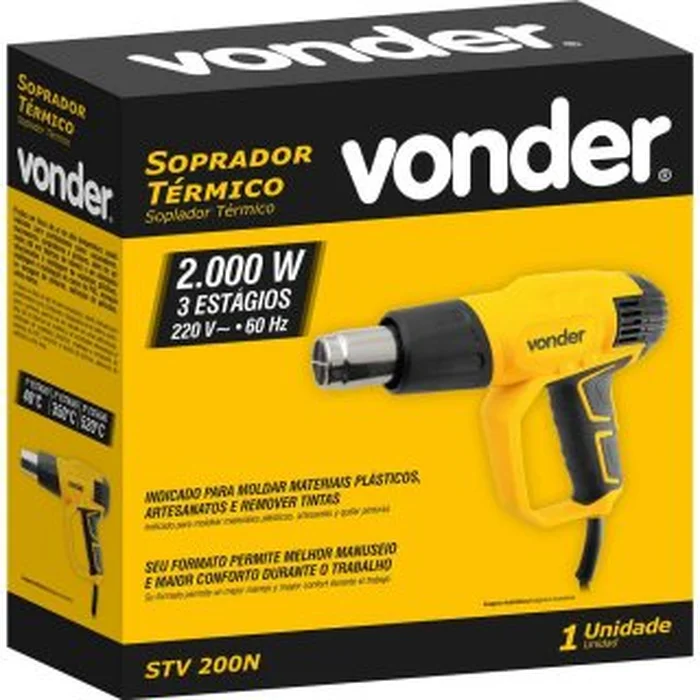 Soprador térmico STV 200N, 220 V~, VONDER