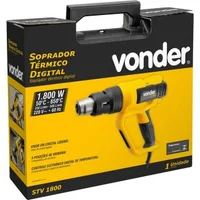 Soprador térmico digital STV 1800, 220 V~, VONDER - imagem 3