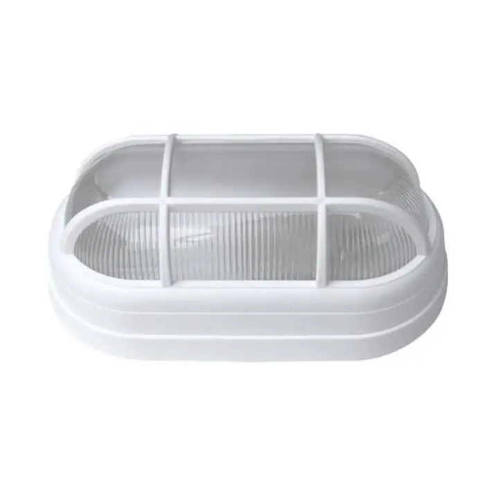 Arandela Tartaruga Oval Branca OPL