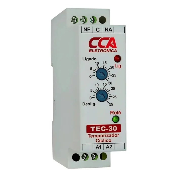 Temporizador Analógico Cíclico TEC-30SS-220V Sibratec