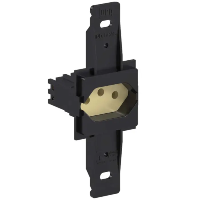 Tomada Klin 2P+T 20A  Padrão Preto WEG