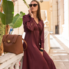 Vestido Midi Elegance Vinho