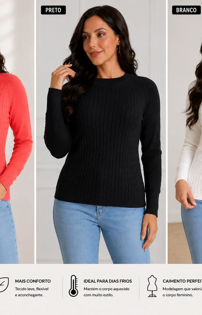 BY UNNA BLUSA FEM 