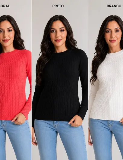 BY UNNA BLUSA FEM 