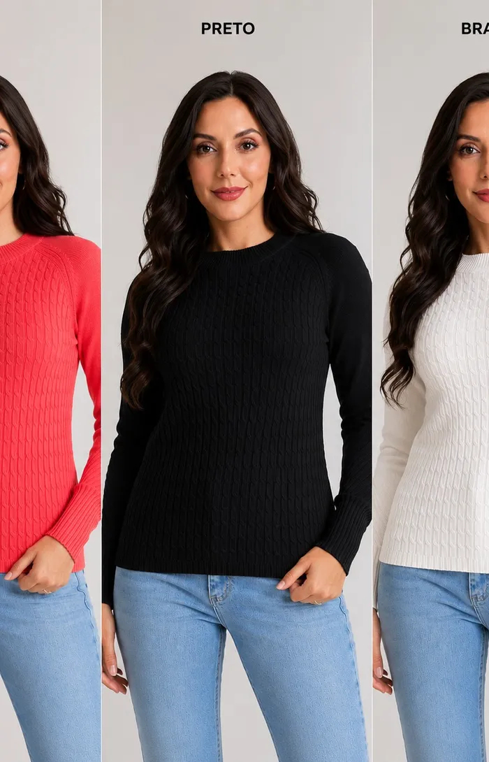BY UNNA BLUSA FEM 