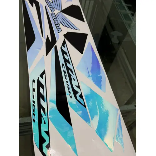 Kit Titan 2025 mod original Preto e Aquamarine