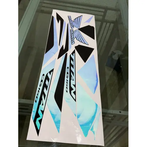 Kit Titan 2025 mod original Preto e Aquamarine
