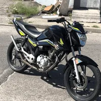 Kit Titan 160 2024 + Rabeta fan + frente farol verde limão e holo - imagem 1
