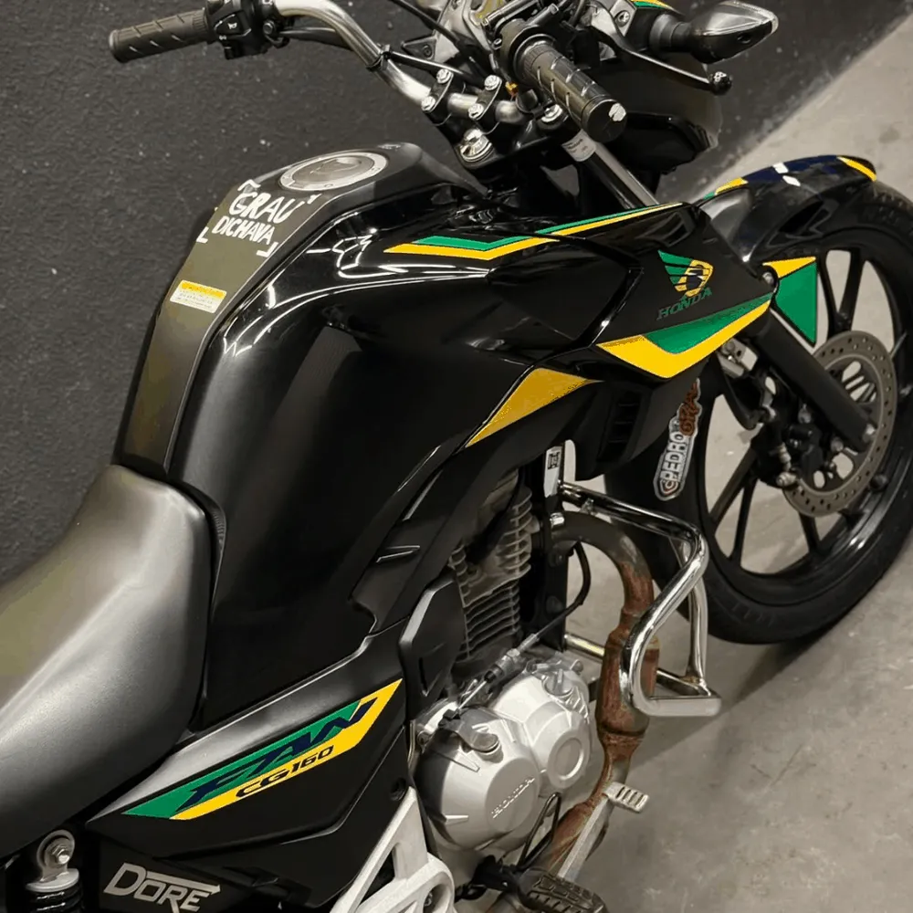 Kit fan edição brasil completo + hayabusa