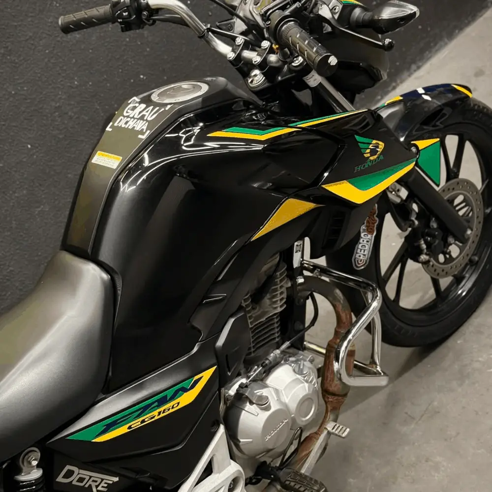 Kit fan edição brasil completo + hayabusa