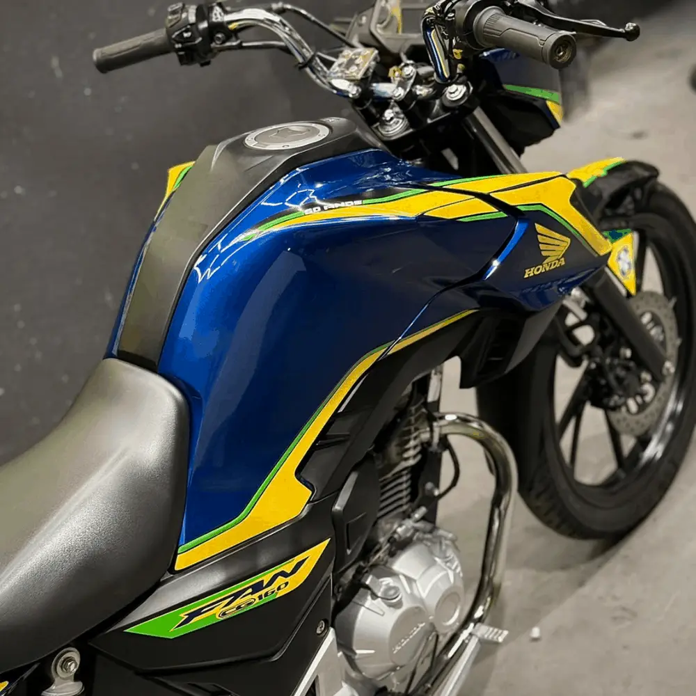 Kit fan edição brasil completo + hayabusa