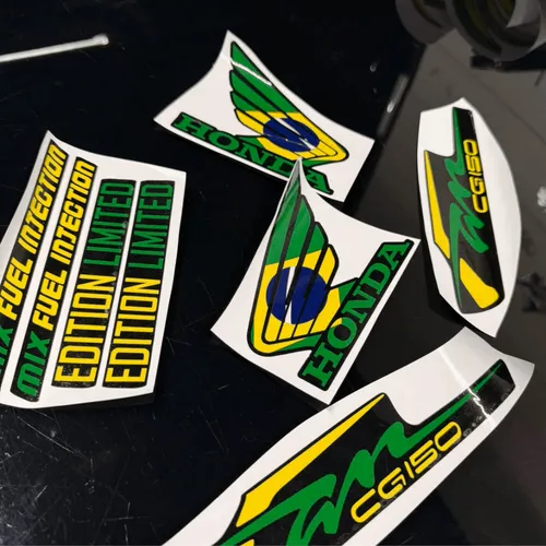 Kit Fan 150 mix brasil impressão