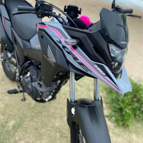 Kit Xre 190 2025 Adv preto e rosa