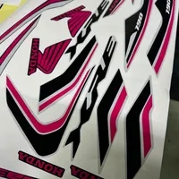 Kit Xre 190 2025 Adv preto e rosa - imagem 1