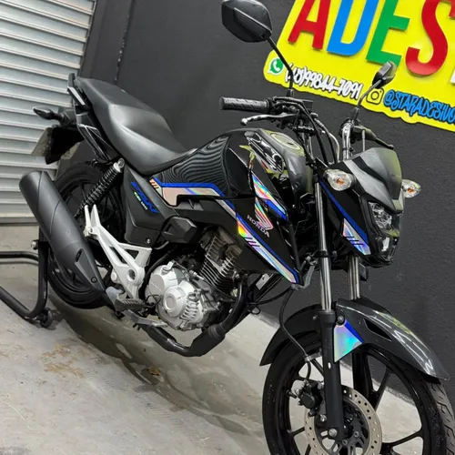 Kit Fan 2025 Mod linhas Azul e holo