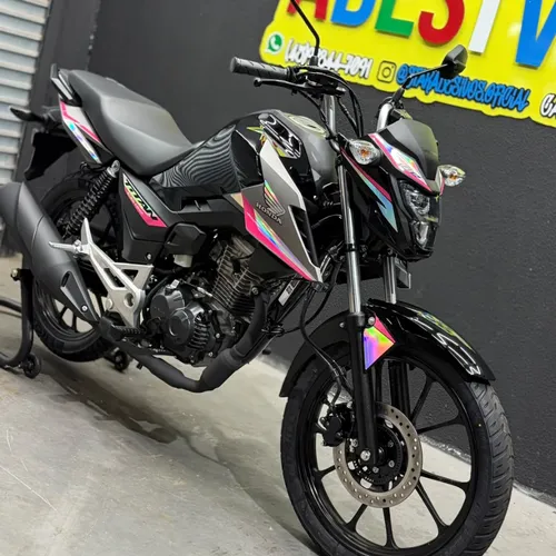 Kit Titan 160 2026 + Farol + Rabeta Rosa e holo