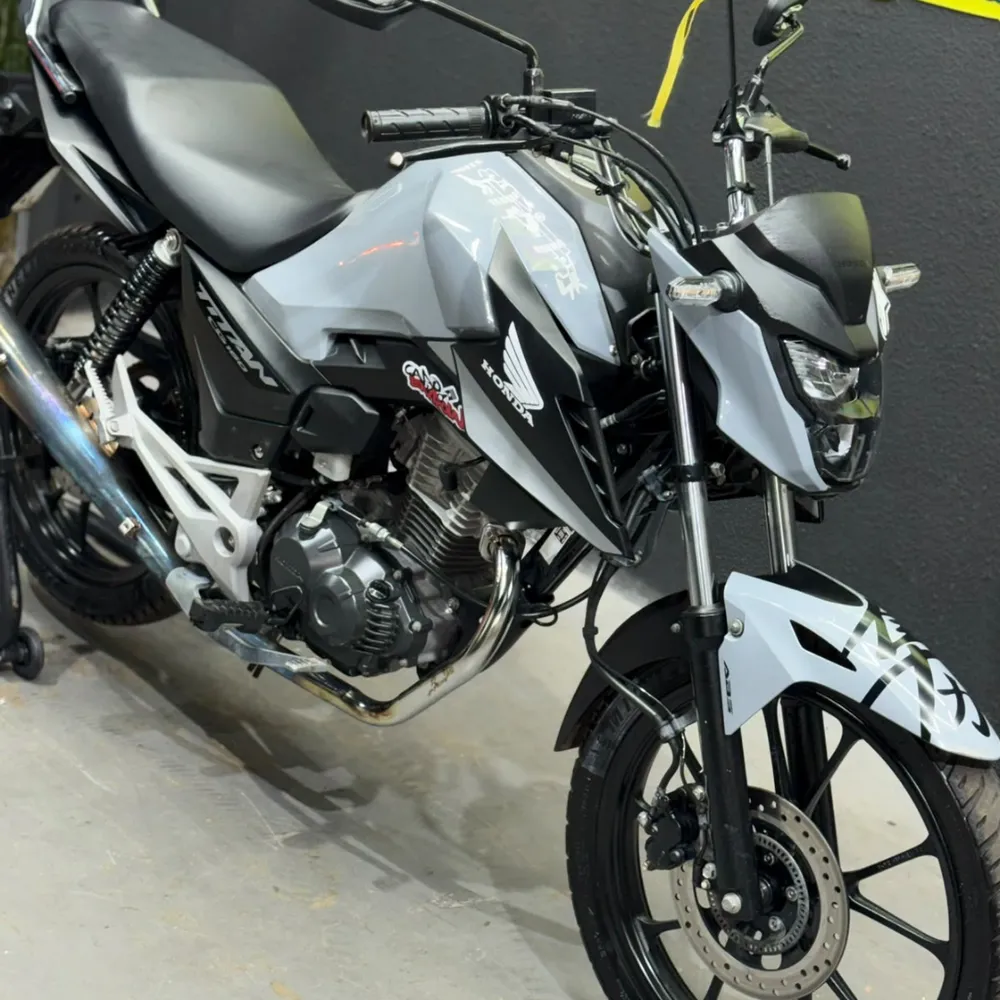Kit Titan 160 2026 prata + Hayabusa 