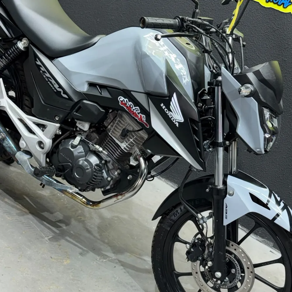 Kit Titan 160 2026 prata + Hayabusa 