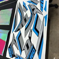 Kit DK 160 2024 prata e azul bb - imagem 1