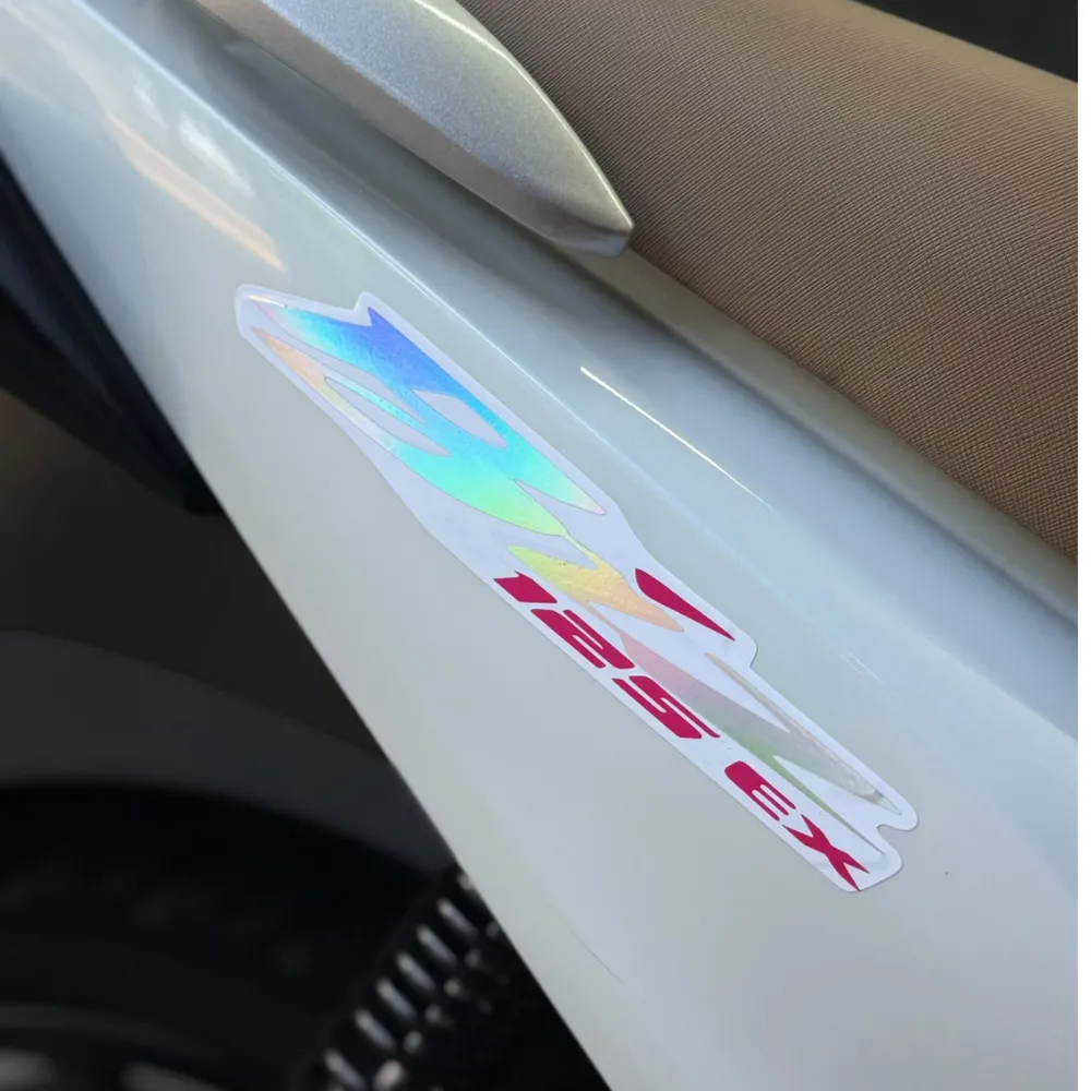 Kit Biz 125 EX 2025 rosa e holo