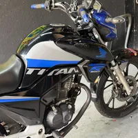 Kit Titan 160 Edição especial Prata e azul - imagem 1