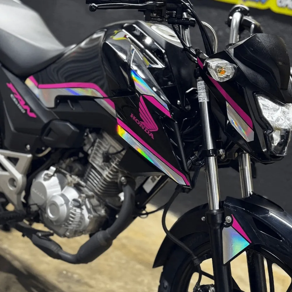 Kit Fan 2025 mod linhas Holográfico