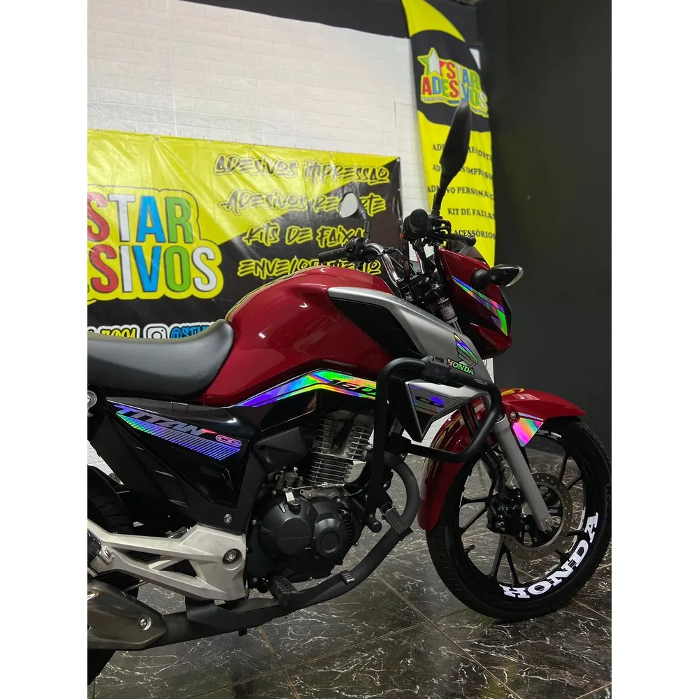 Adesivo Honda de roda