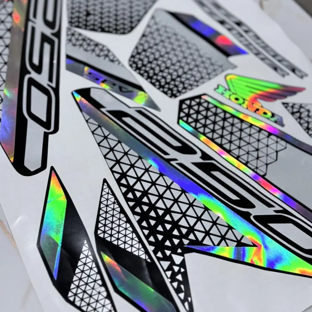 Kit Adesivos Twister 2022 Azul e Holográfico