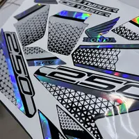 Kit Adesivos Twister 2022 Azul e Holográfico - imagem 2