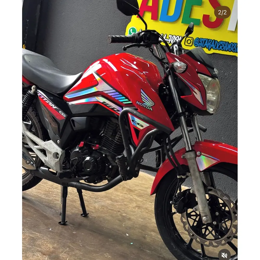 Kit Titan 160 2018 + Kit da 24 Holográfico