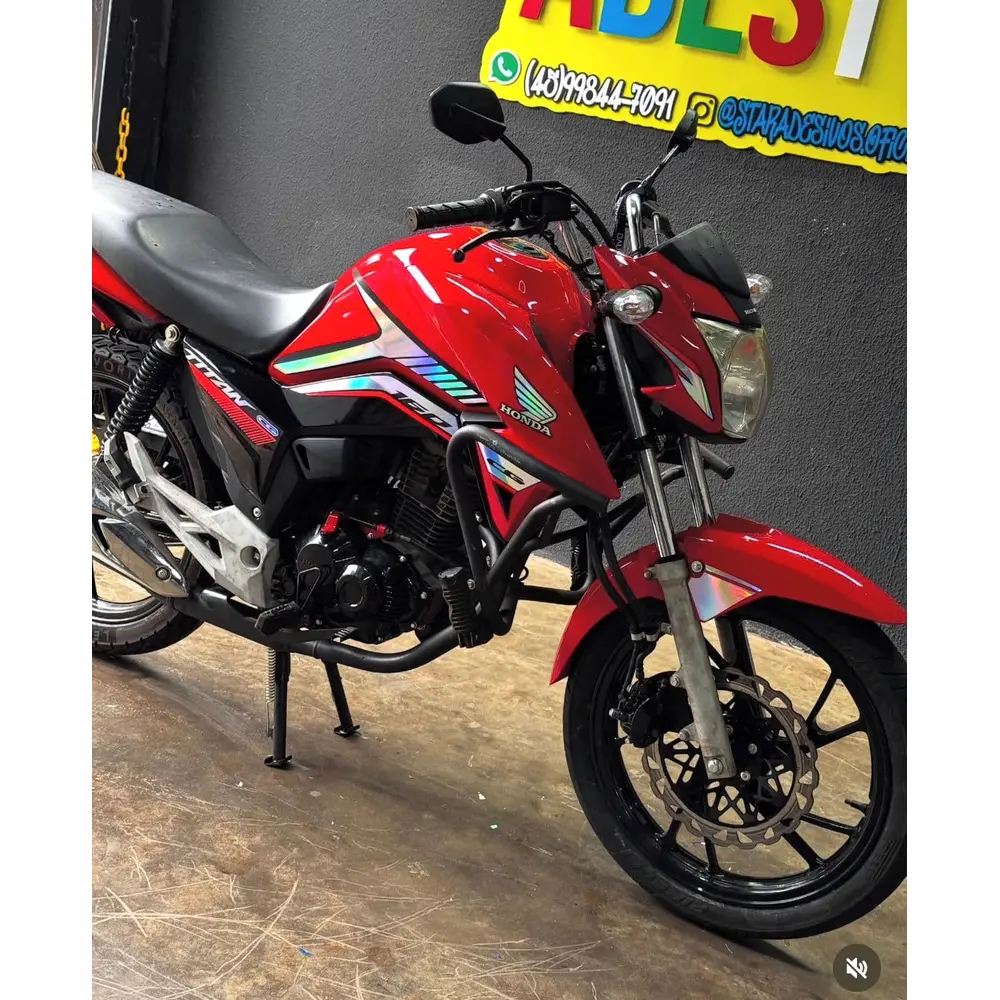Kit Titan 160 2018 + Kit da 24 Holográfico