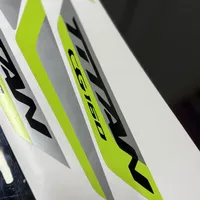 Kit Titan 160 2026 prata e verde limão - imagem 3