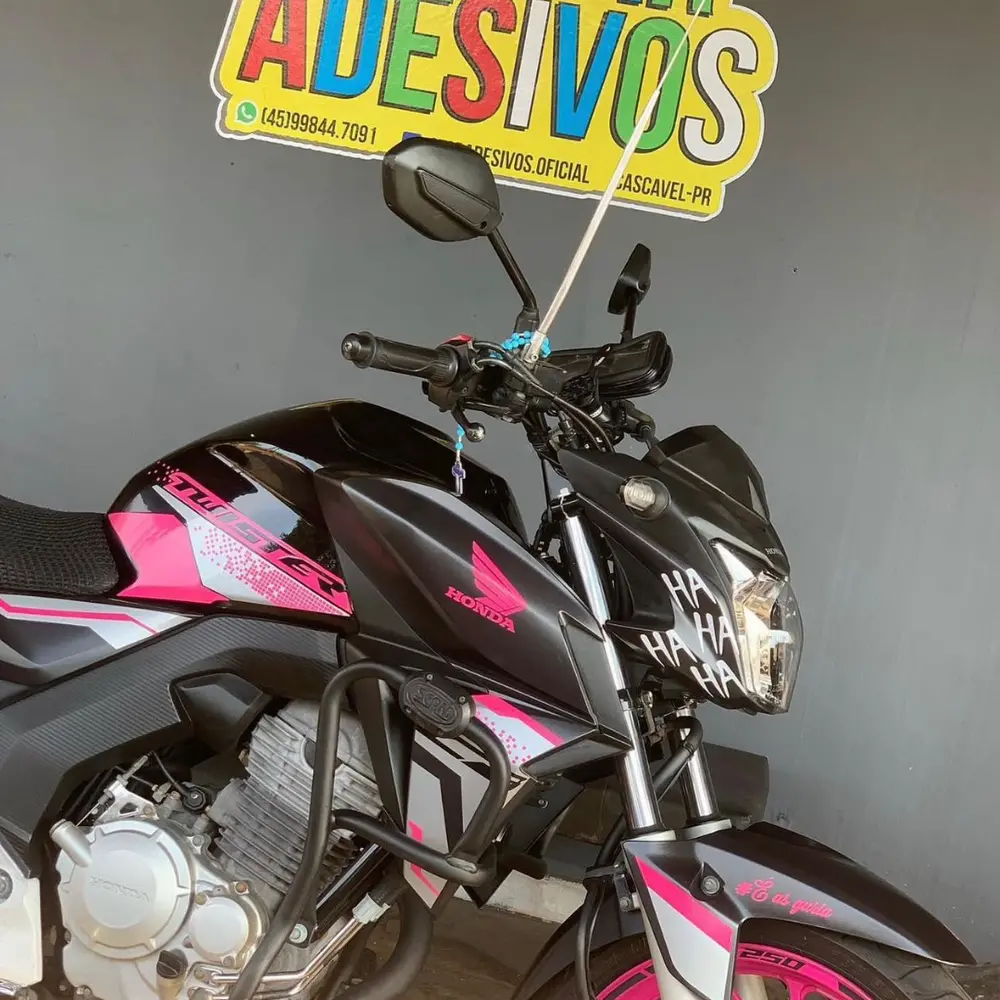 Kit Twister 250 2021 rosa e prata