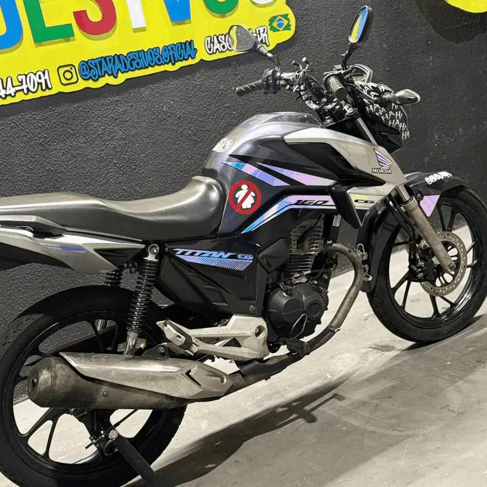 Kit Titan 160 até 2024 + Tanque Aquamarine