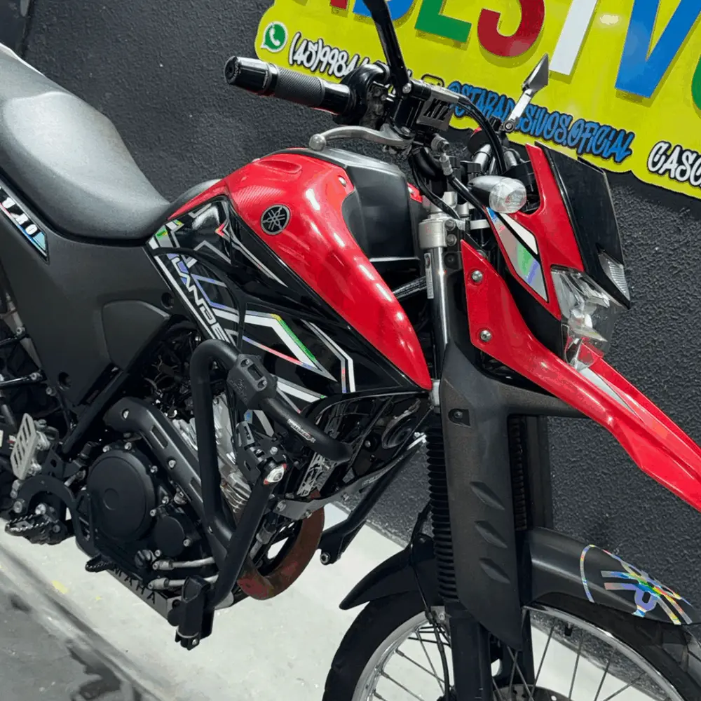 Kit Projeto Lander 250 2024 Holo e Prata Laminado